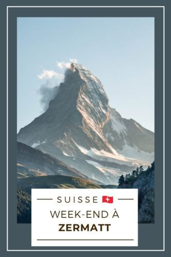 Week-end à Zermatt Pinterest