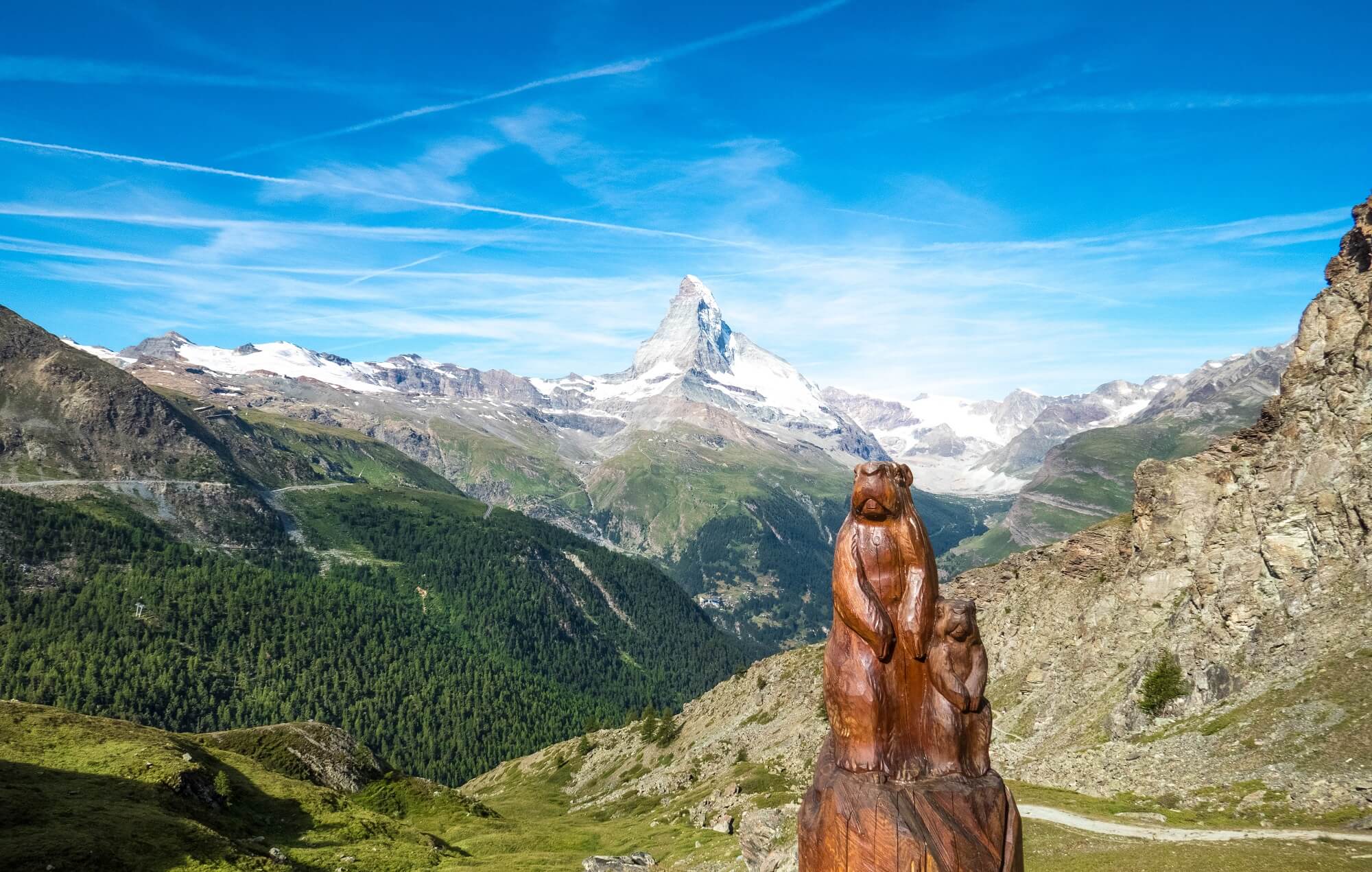Zermatt Sentier des Marmottes
