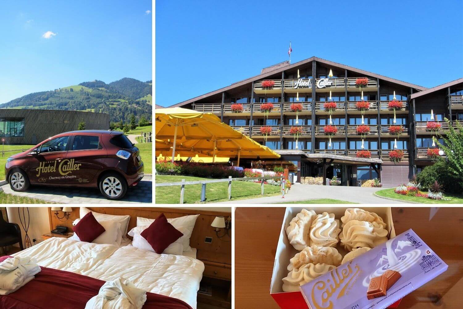 Week-end romantique en Suisse à l'Hôtel Cailler à Charmey