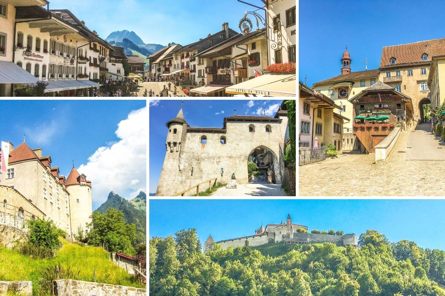 Visite Gruyères en week-end romantique en Suisse