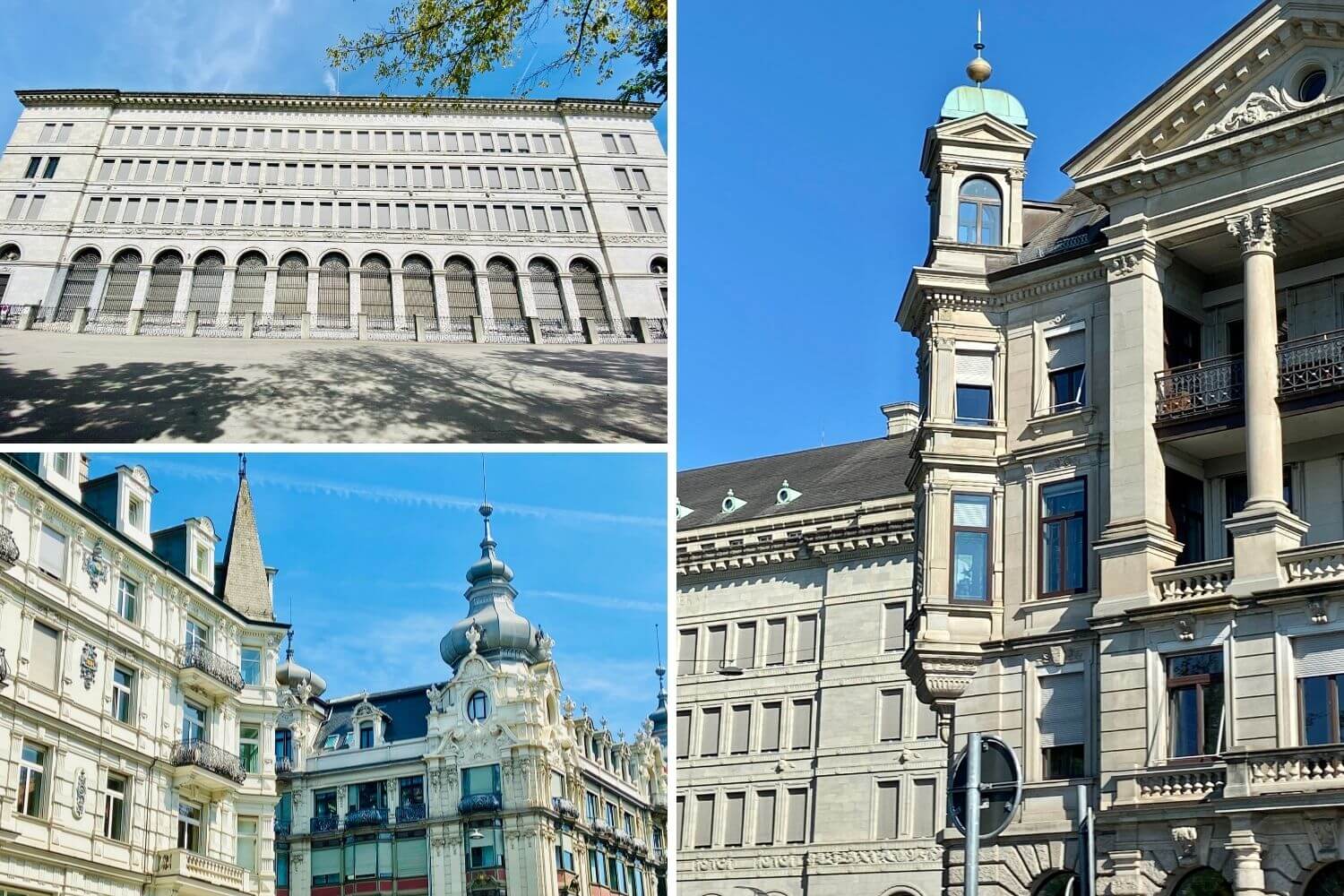 New Building et Banque nationale Suisse à Zurich
