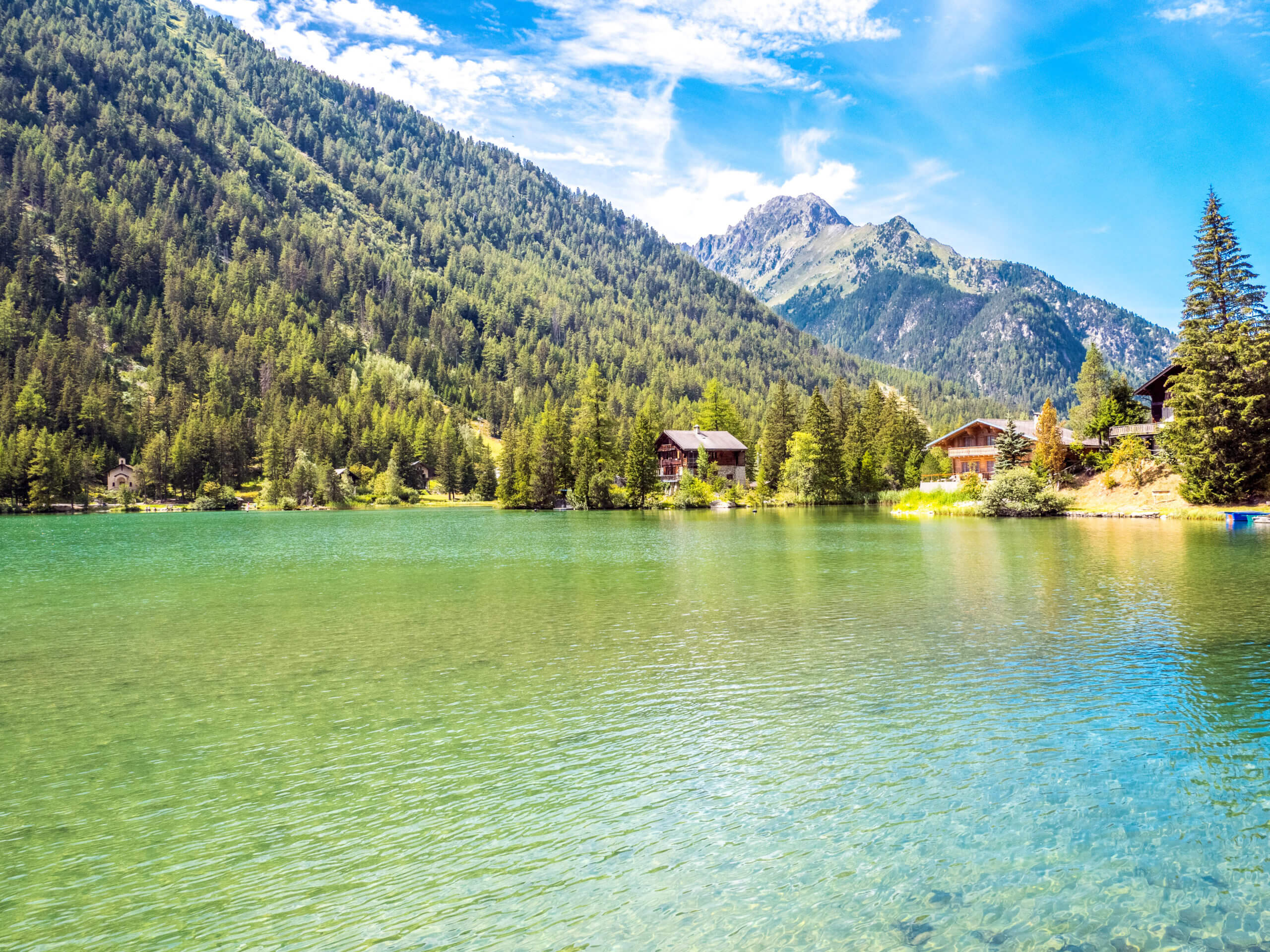 Champex lac Pays du Saint-Bernard Valais Suisse