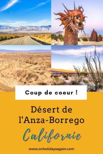 Désert de l'Anza Borrego Californie, infos pratiques et randonnées