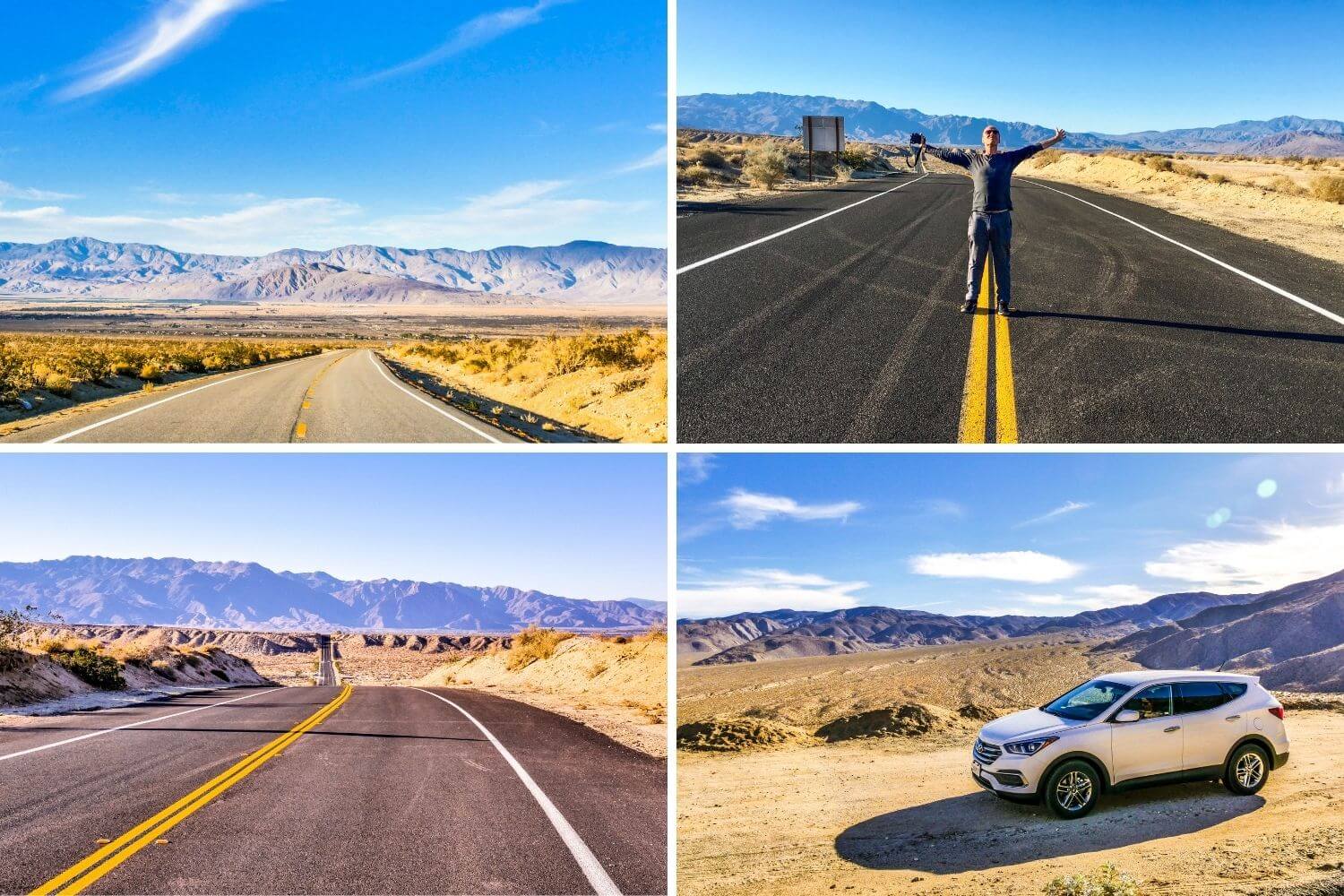 Routes Anza Borrego Desert State Park Californie