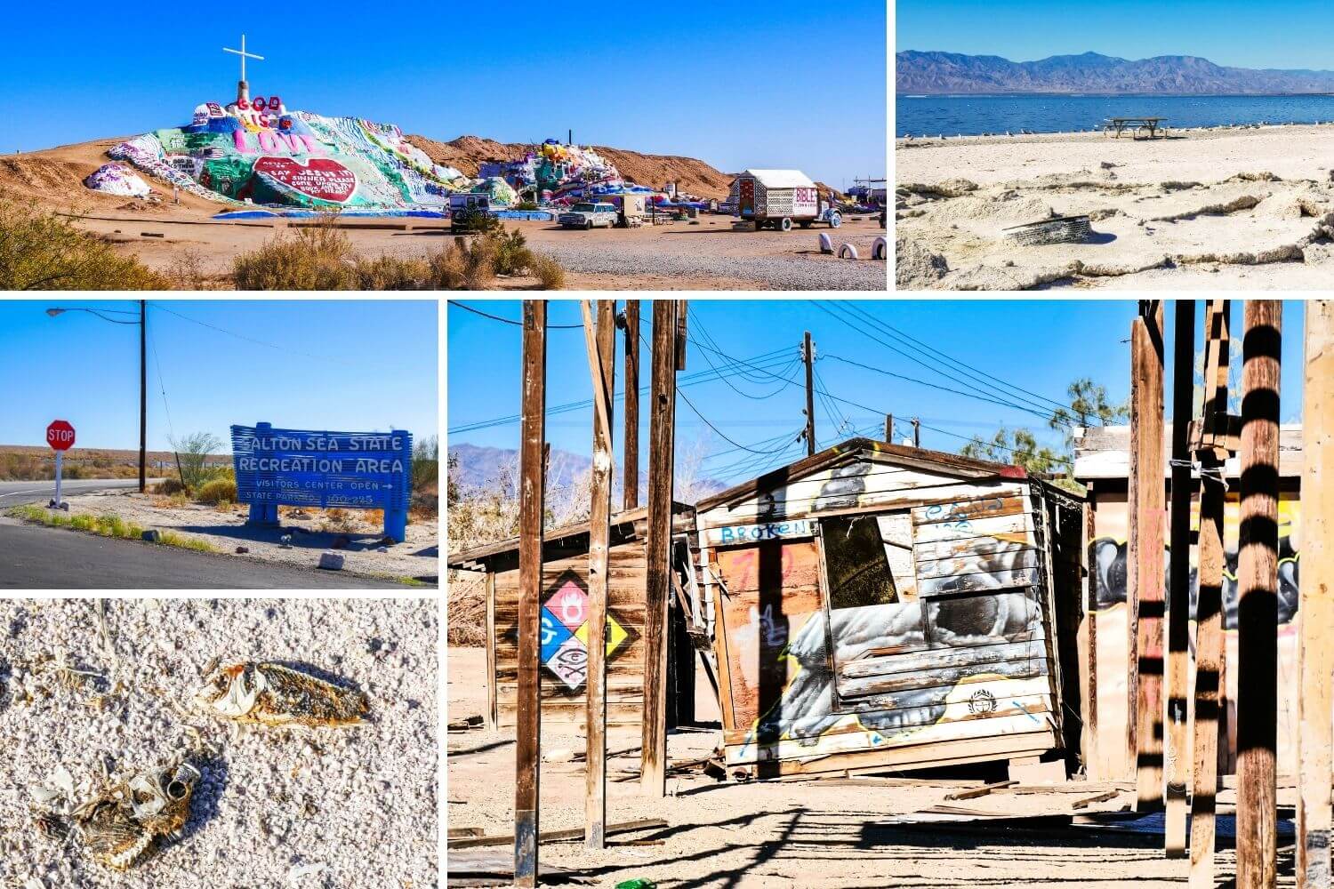 Salton Sea alentours Anza Borrego