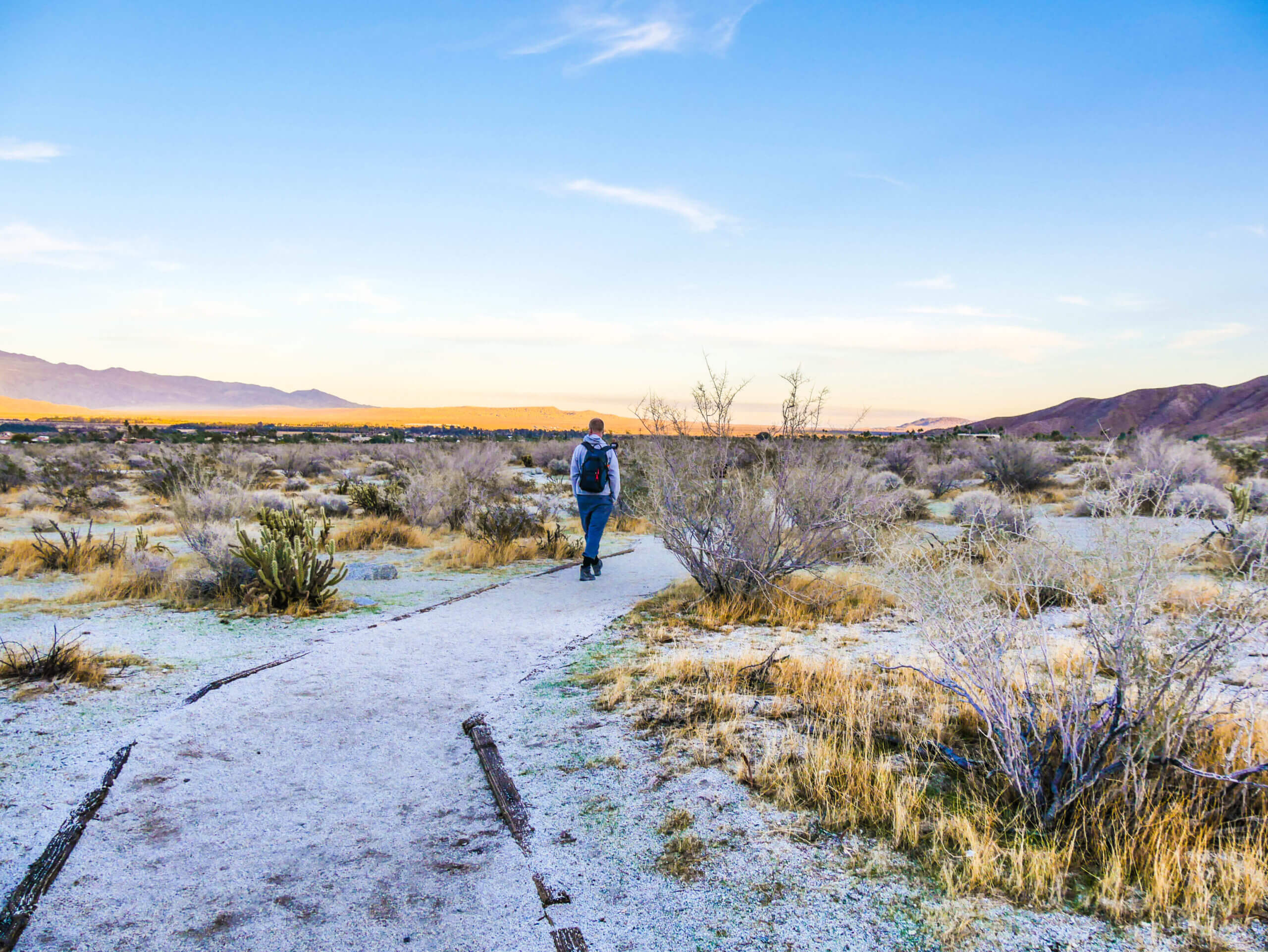 Sentier Nature Trail Visitor Center Anza Borrego Desert