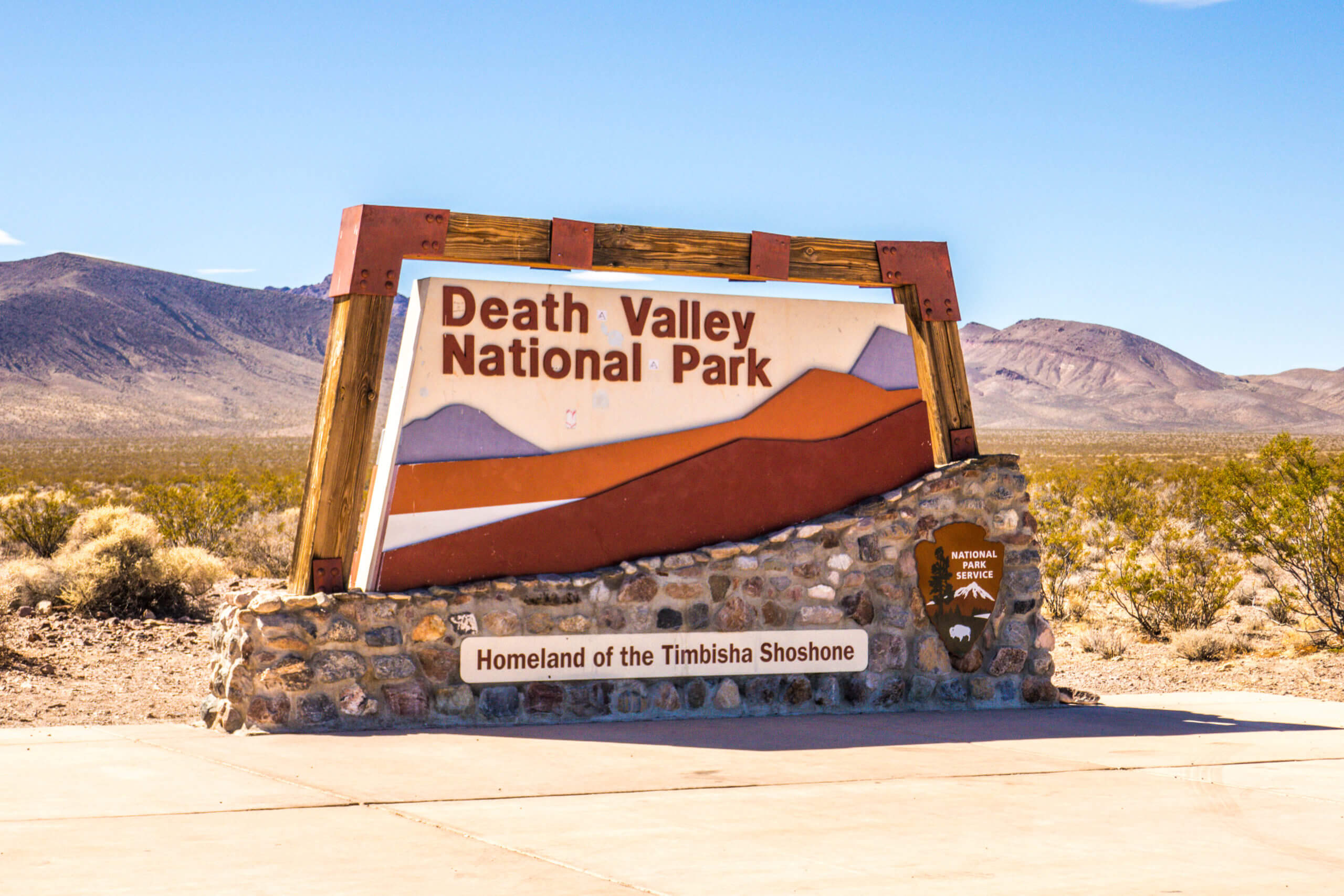 Désert californien Vallée de la Mort parc national