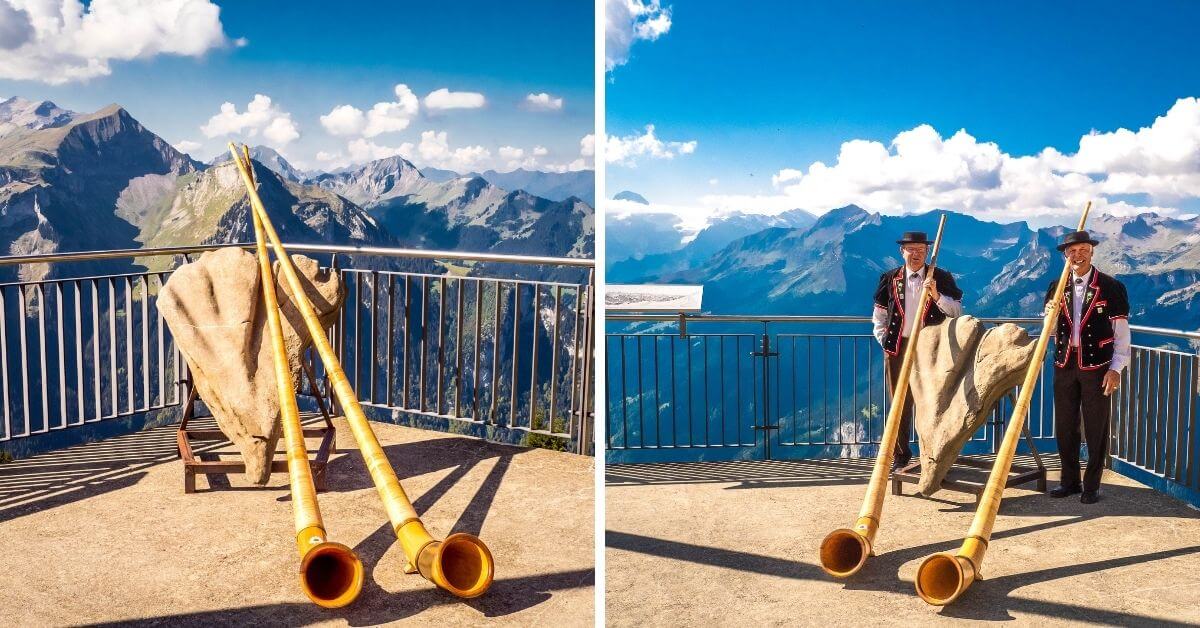 Cor des Alpes à Schynige Platte