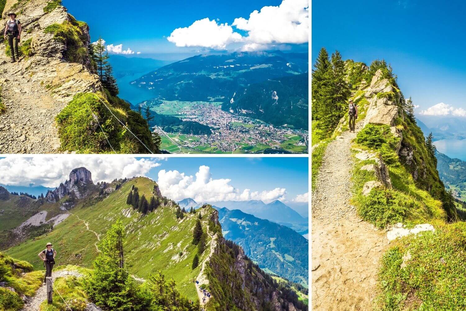 Passage exposé Panoramaweg Schynige Platte