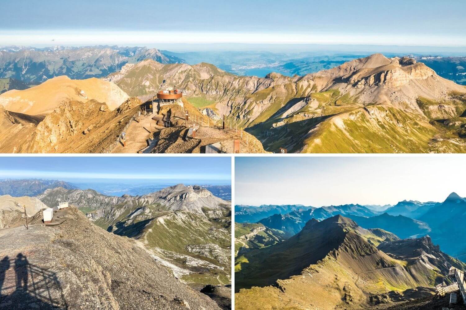 Piz Gloria Schilthorn vues panoramiques