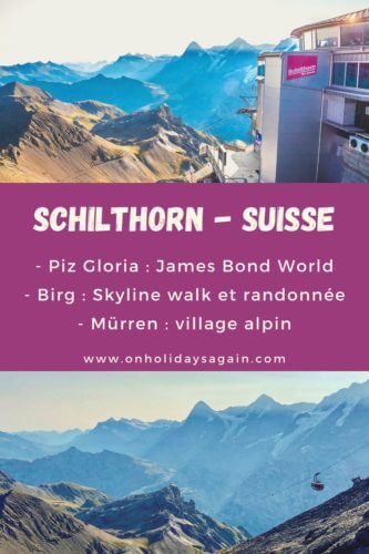 Schilthorn Switzerland Piz Gloria Birg Murren