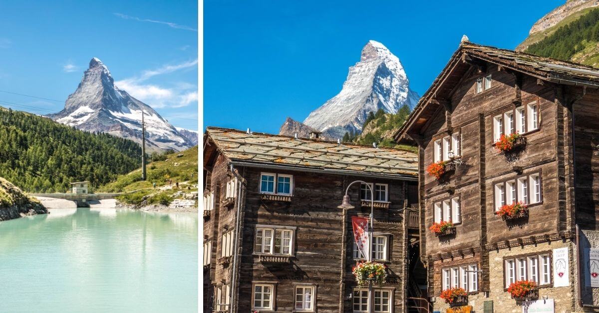 Cervin à Zermatt à voir en Valais