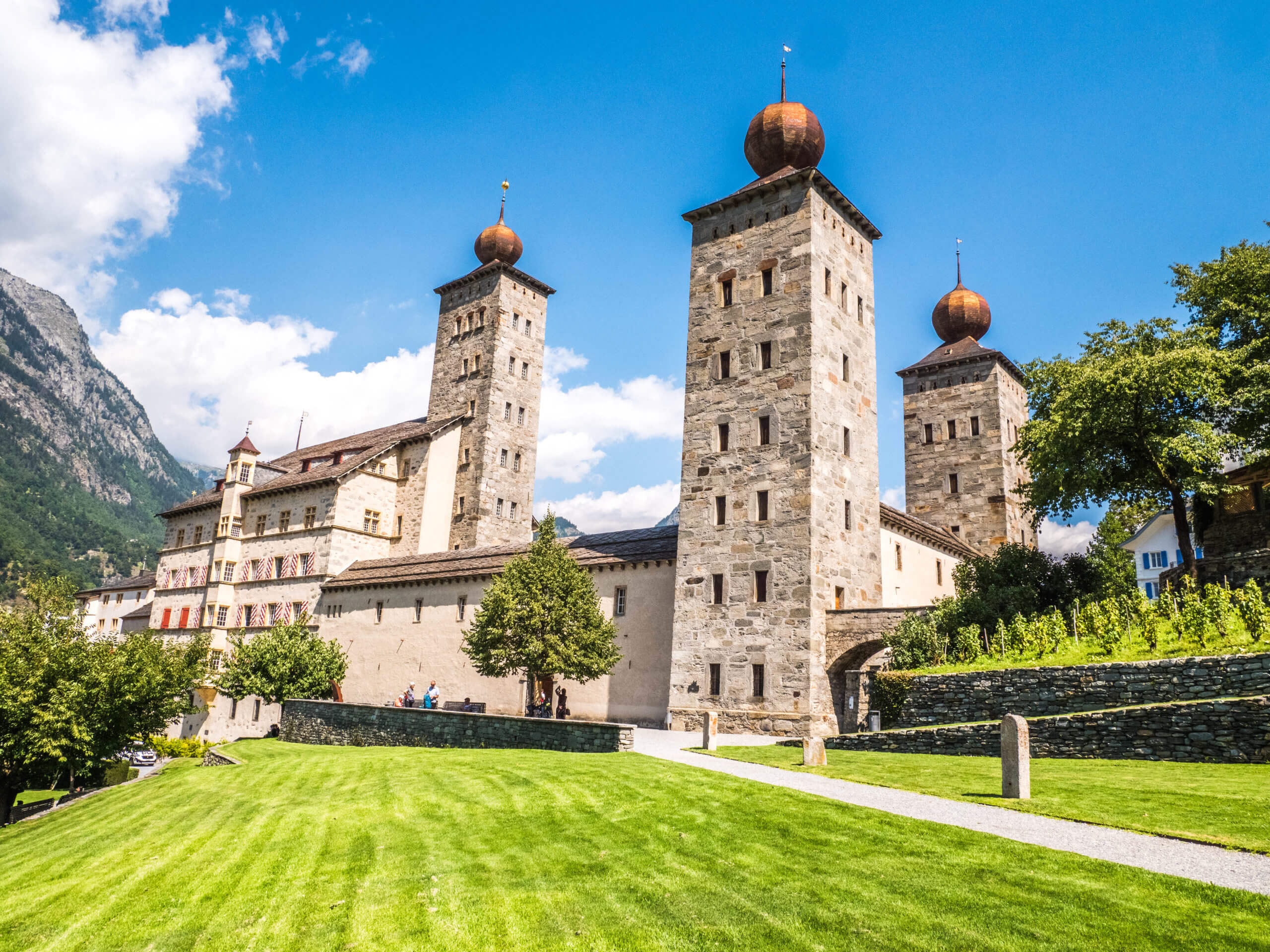 Château Stockalper Brig à voir en Valais