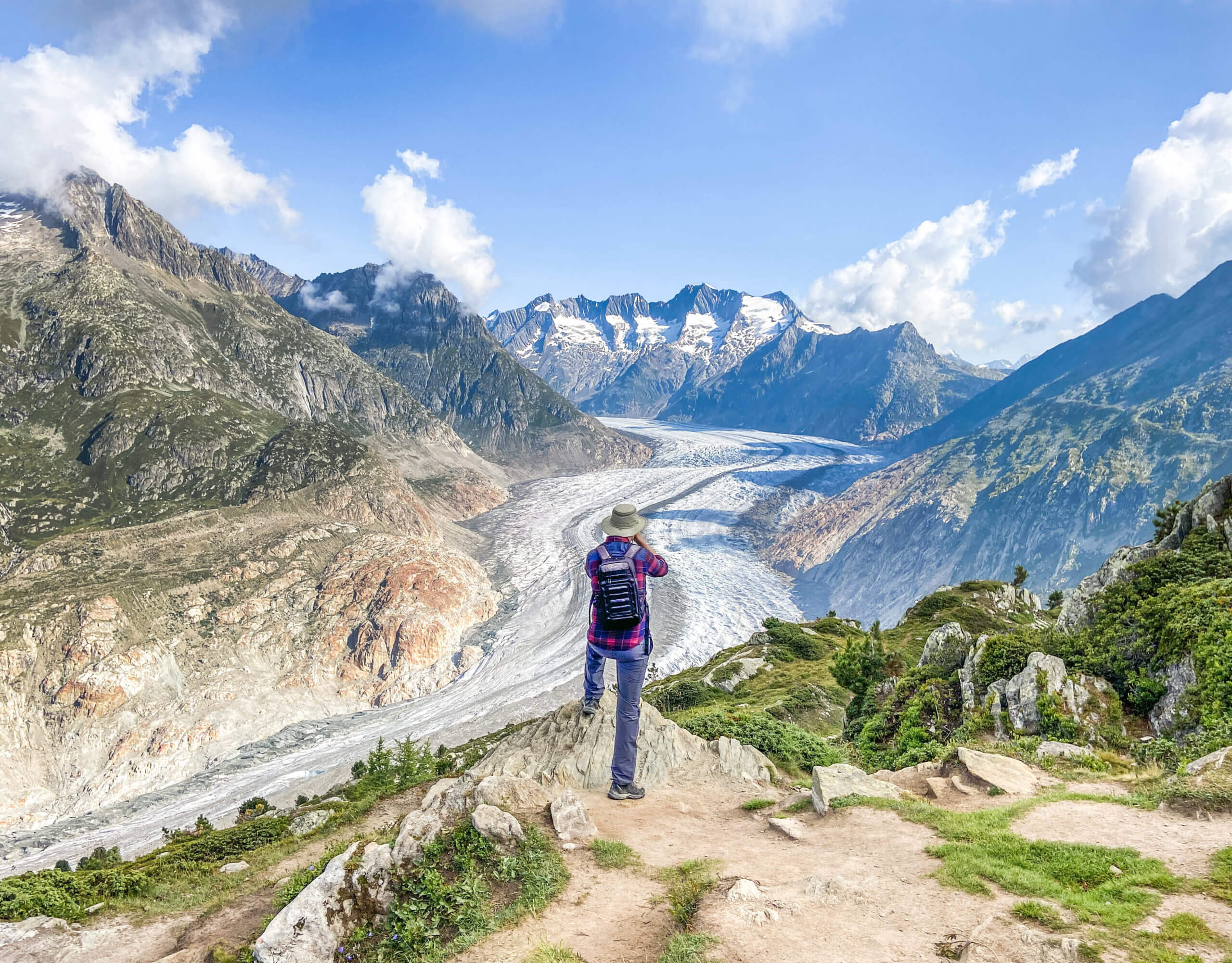 Glacier Aletsch Moosfluh à voir en Valais