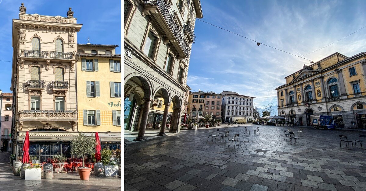 Piazza della Riforma à voir à Lugano