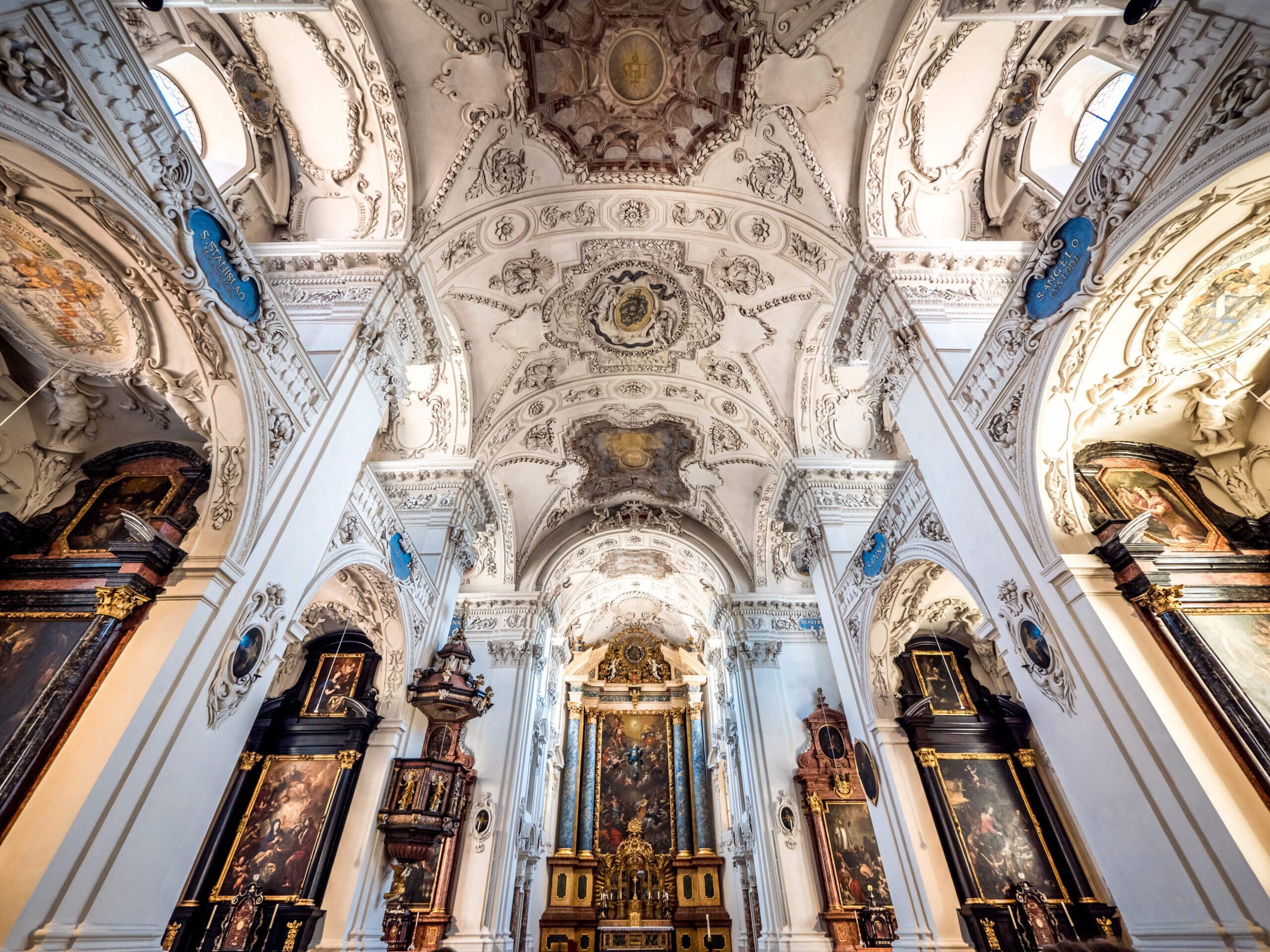 Eglise baroque des jésuites à Soleure