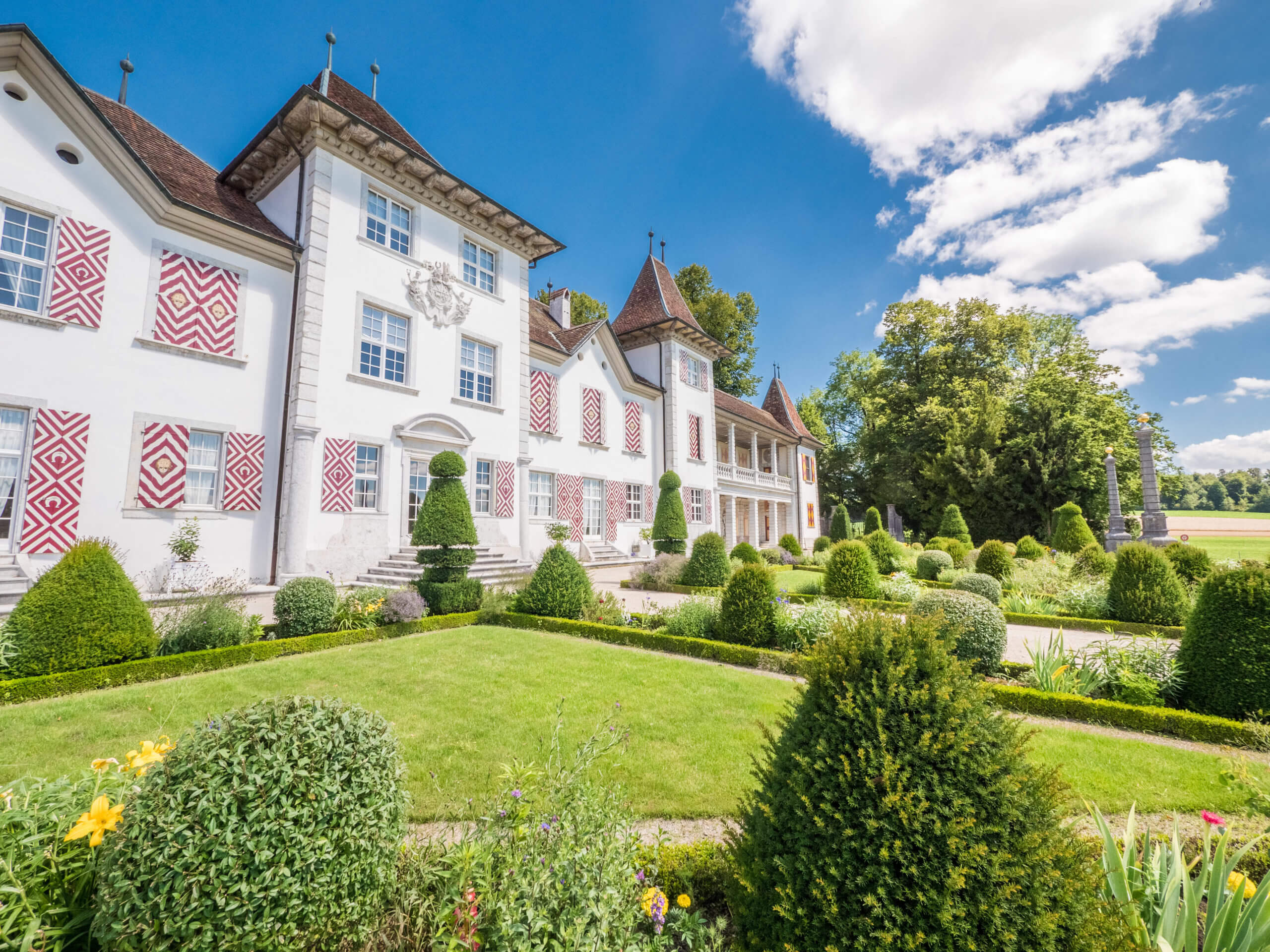 Jardins Chateau de Waldegg à Soleure
