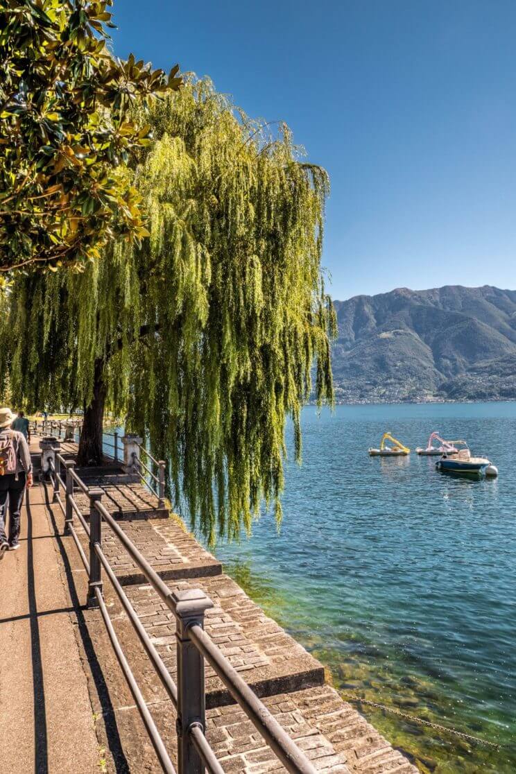 Balade lac Majeur à faire à Locarno Tessin