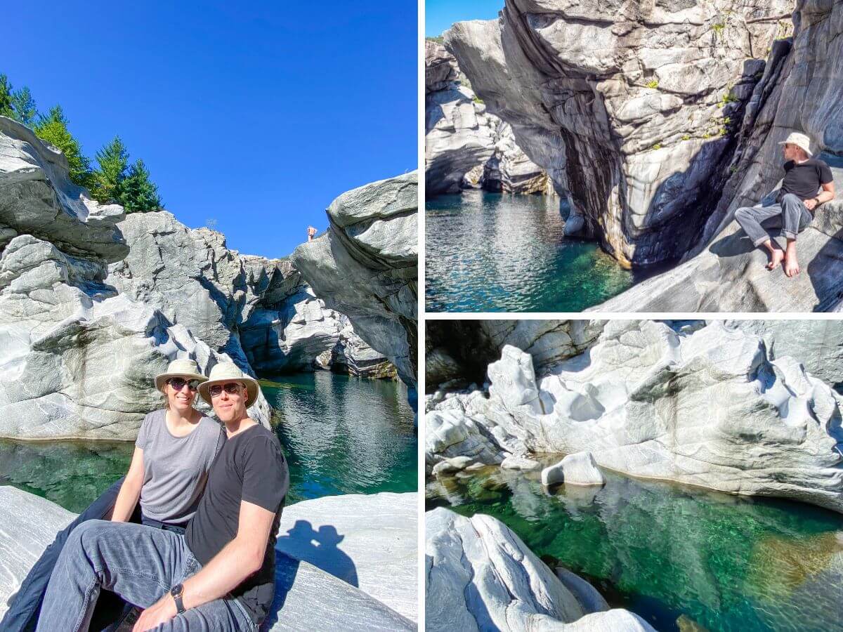 Canyon Maggia à Ponte Brolla Tessin Suisse