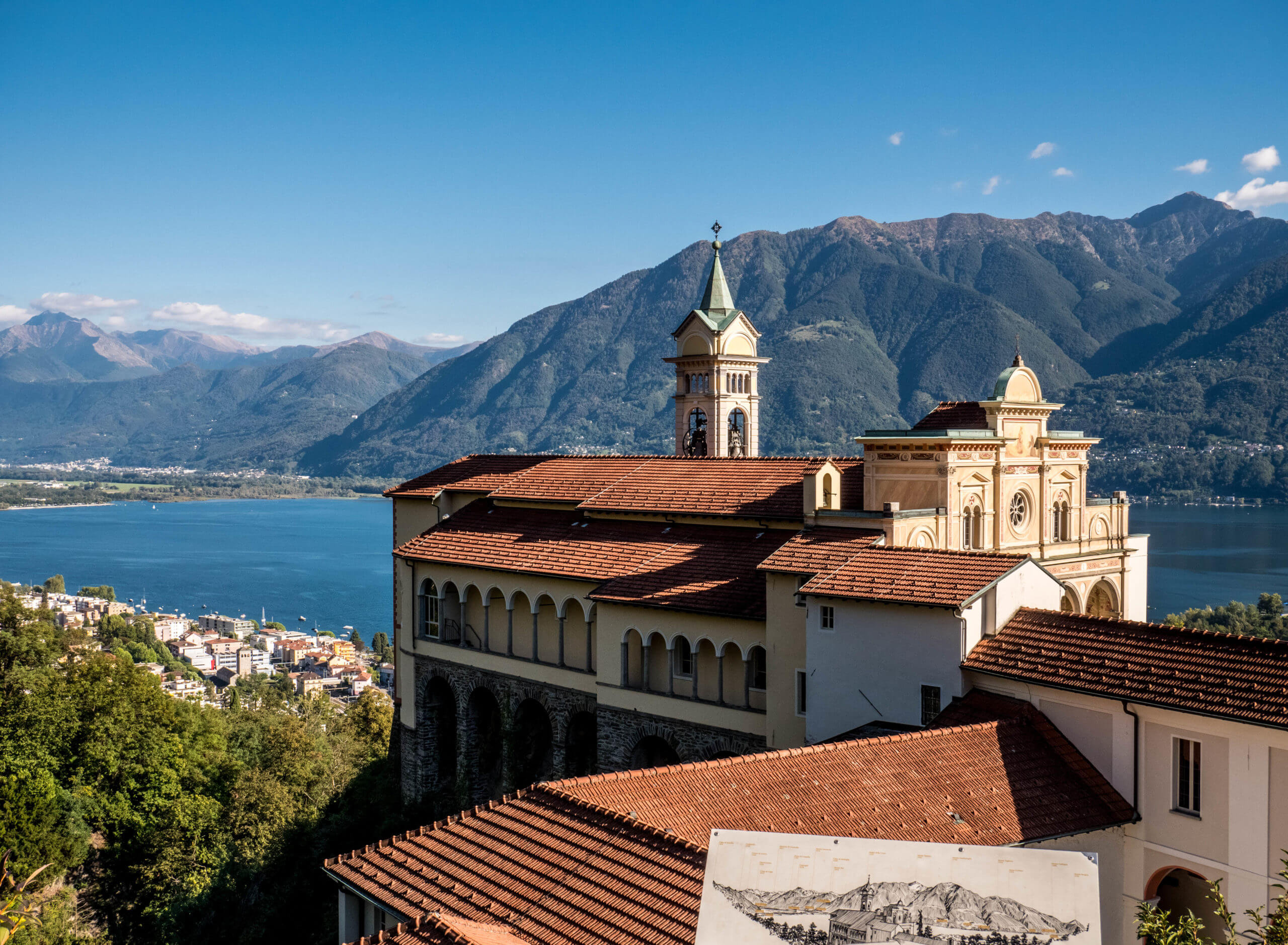 Madonna del Sasso que faire à Locarno Suisse