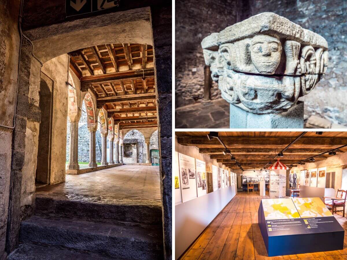 Musée archéologique Château Visconti Locarno Tessin Suisse