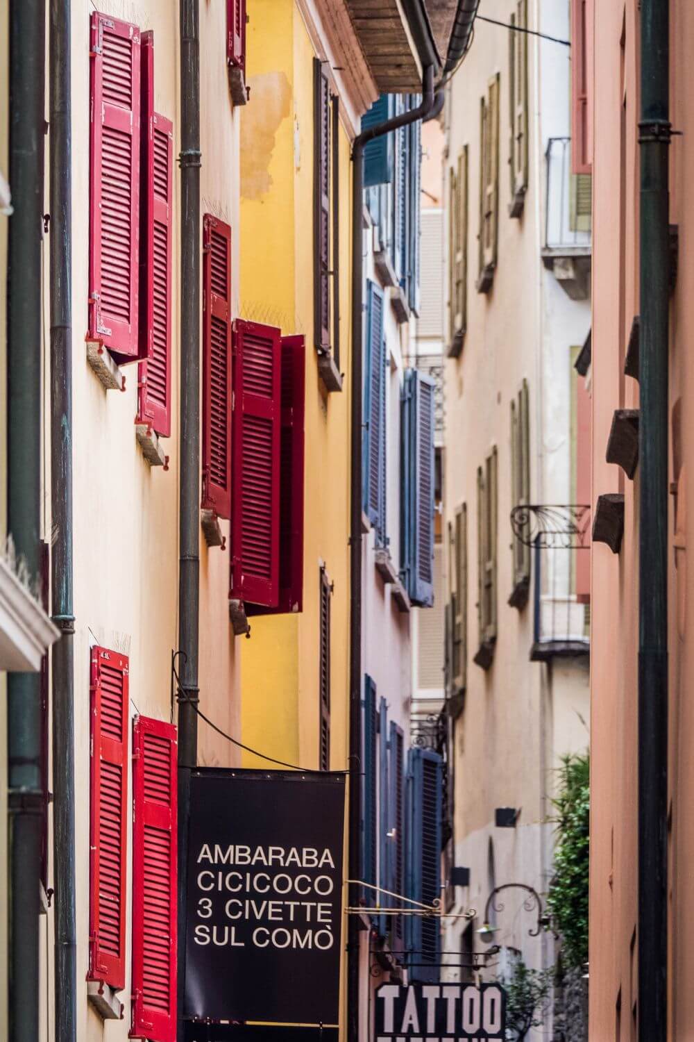 Ruelle vieille ville Locarno à faire