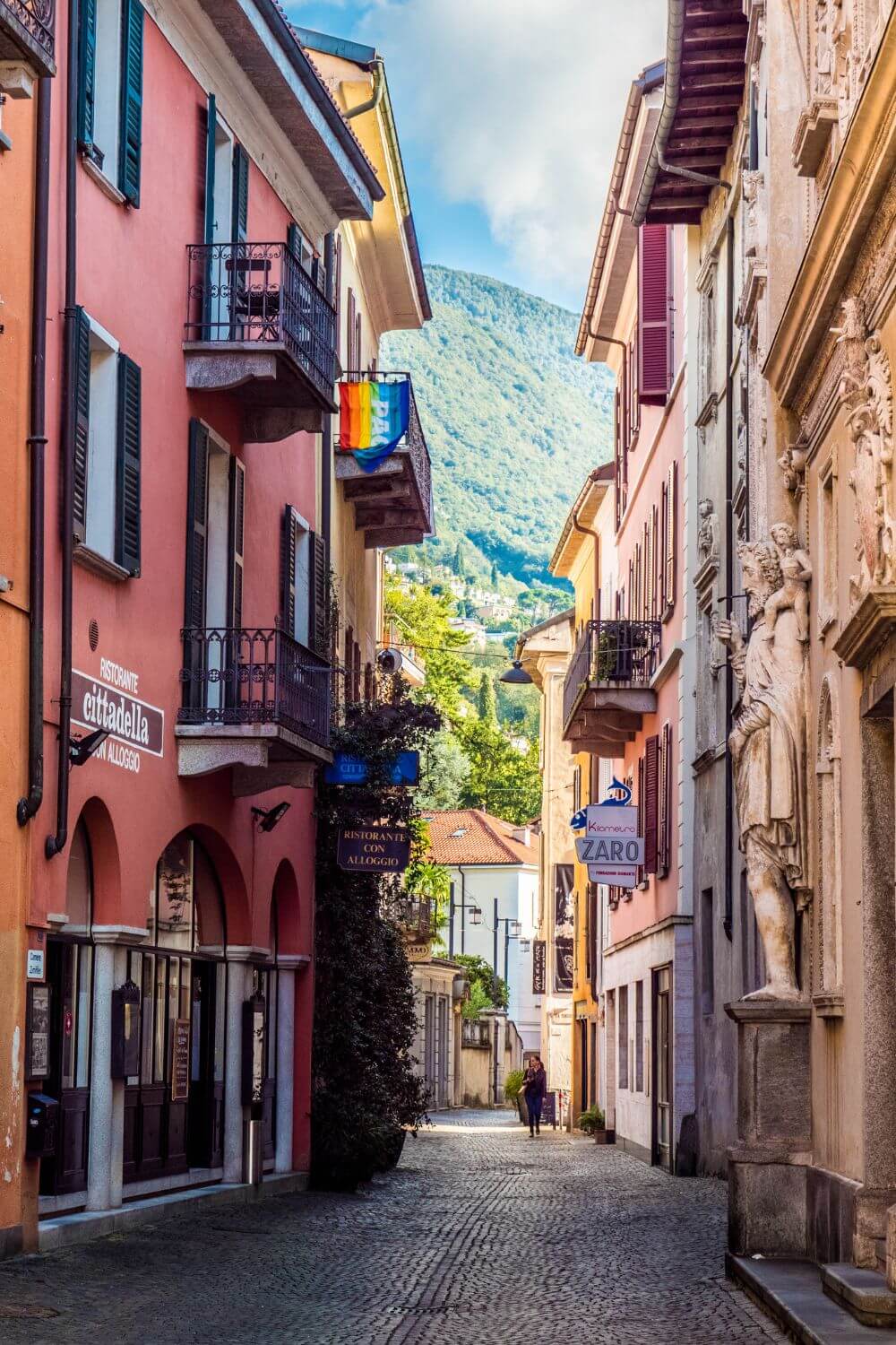 Via Cittadella à faire à Locarno