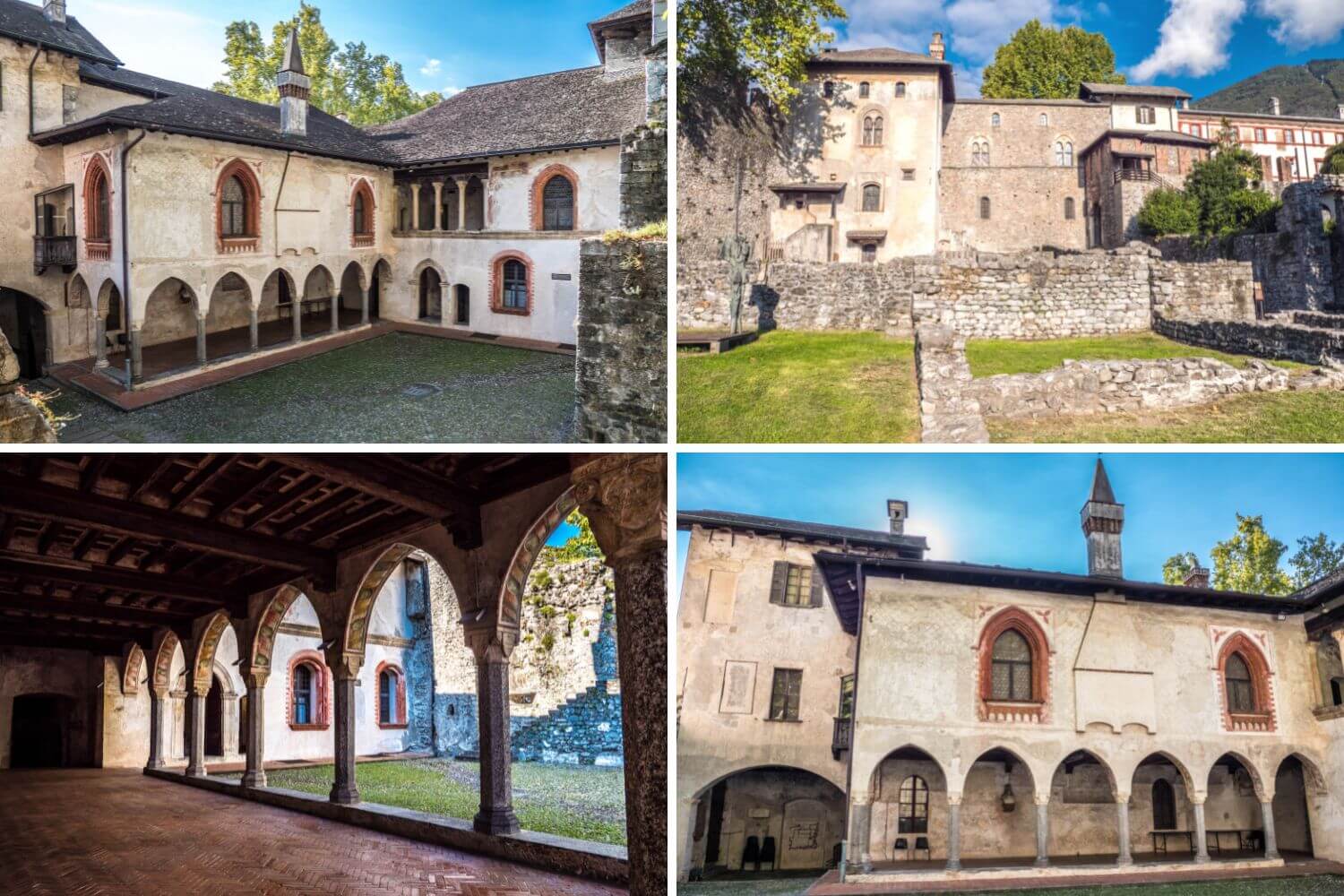 Visiter Château Visconti à Locarno Tessin Suisse