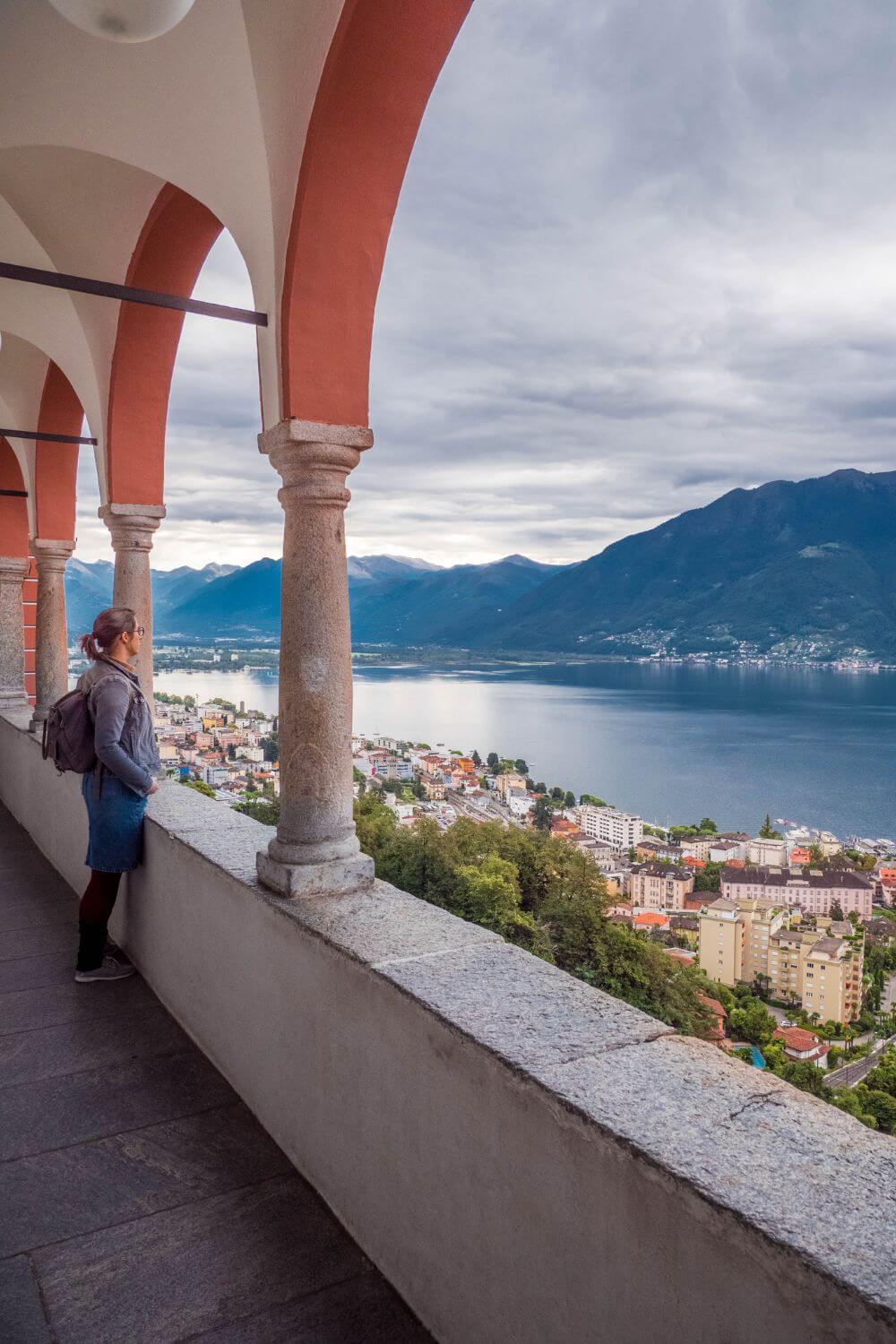 Vue depuis Madonna del Sasso à voir à Locarno