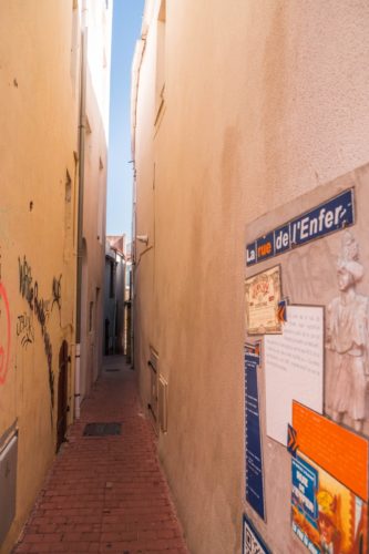 Rue de l'Enfer Sables d'Olonne
